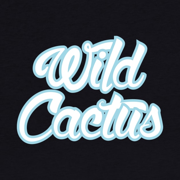 Wild Cactus white logo by WildCactus